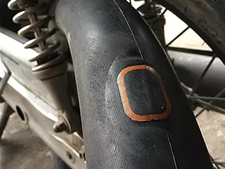 Inner Tube Repair Patch Repair effect