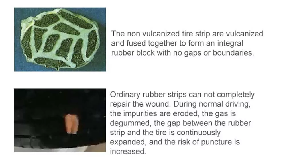 Vulcanizing Tire Repair Plug