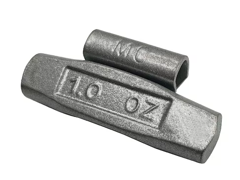 MC Style Steel Clip On Wheel Weights oz